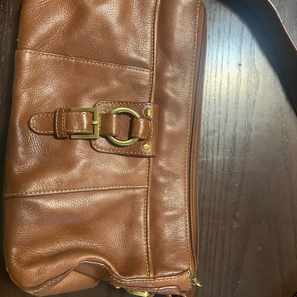 Etienne Aigner Brown Shoulder Bag